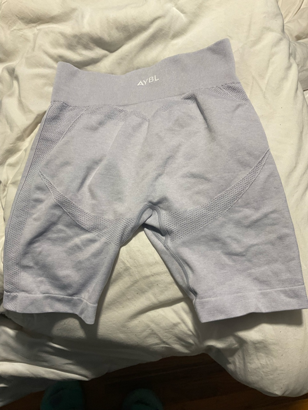 AYBL Light Lavender High-Rise Seamless Bike Shorts